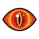 sauron_eye in cartoon style